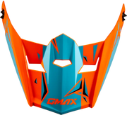 G0465212 Youth Mx 46y Unstable Visor Hi Vis Orange/Blue Ys Yl - MX-46Y Helmet