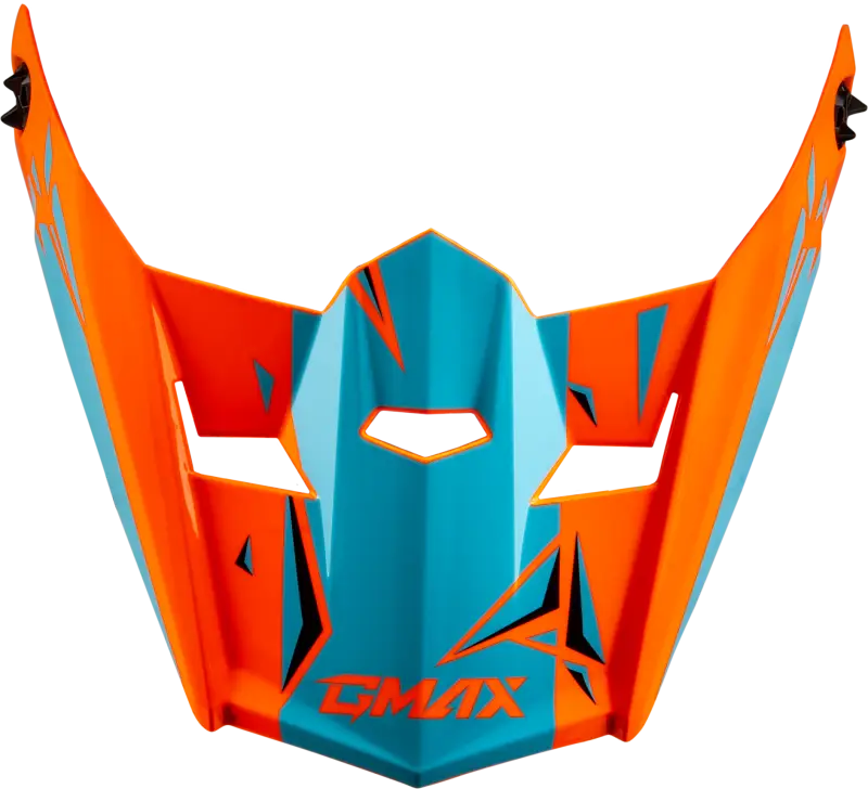 G0465212 Youth Mx 46y Unstable Visor Hi Vis Orange/Blue Ys Yl - MX-46Y Helmet