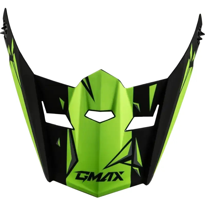 G0465222 Youth Mx 46y Unstable Visor Matte Black/Green Ys Yl - MX-46Y Helmet
