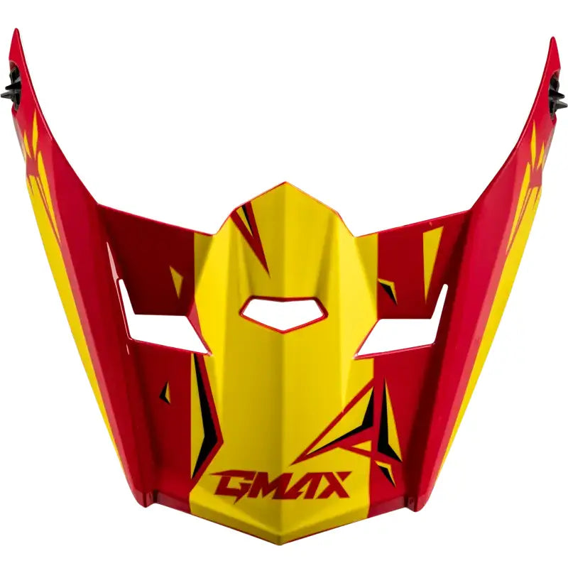 G0465232 Youth Mx 46y Unstable Visor Red/Yellow Ys Yl - MX-46Y Helmet