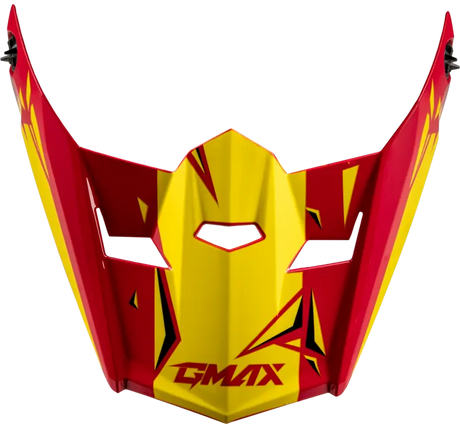 G0465232 Youth Mx 46y Unstable Visor Red/Yellow Ys Yl - MX-46Y Helmet