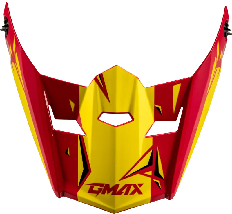 G0465232 Youth Mx 46y Unstable Visor Red/Yellow Ys Yl - MX-46Y Helmet