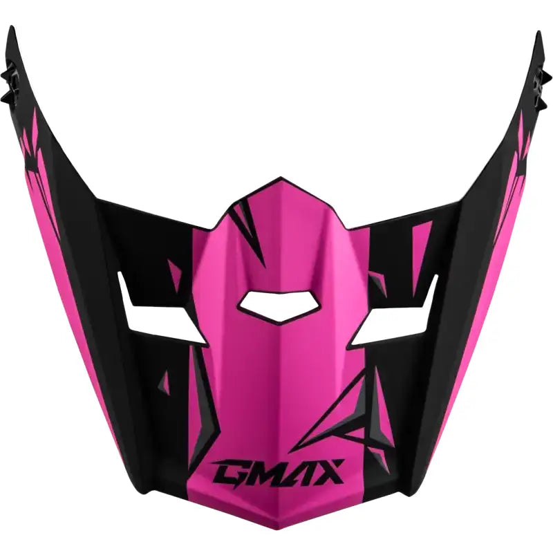 G0466172 Youth Mx 46y Unstable Visor Matte Black/Pink Ys Yl - MX-46Y UNSTABLE VISOR BLACK/PINK YS-YL