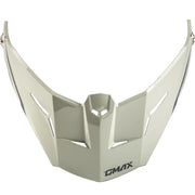 G074161 Gmax Md-74 Visor W/Screws Spectre White/Red