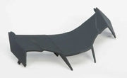 G077007 Top Rear Vent Matte Black Ff 98/Of 77