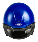 Blue open face helmet for motorcycle riding, model G1020048 Of 2 open face helmet blue 2x
