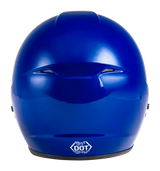 Blue open face helmet for motorcycle riders from G1020048 Of 2 Open Face Helmet Blue 2x