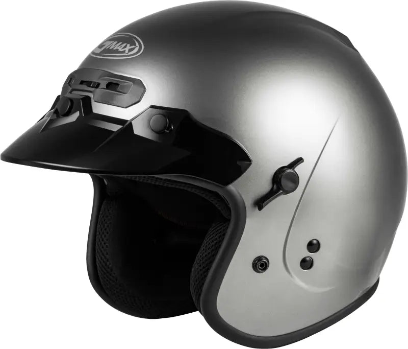GMAX G1320478 Gm 32 Open Face Helmet Titanium 2x