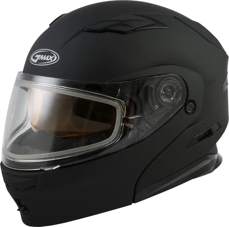 G2010079D-ECE Gmax Md-01S Modular Snow Helmet Matte Black 3X - RV and Auto Parts