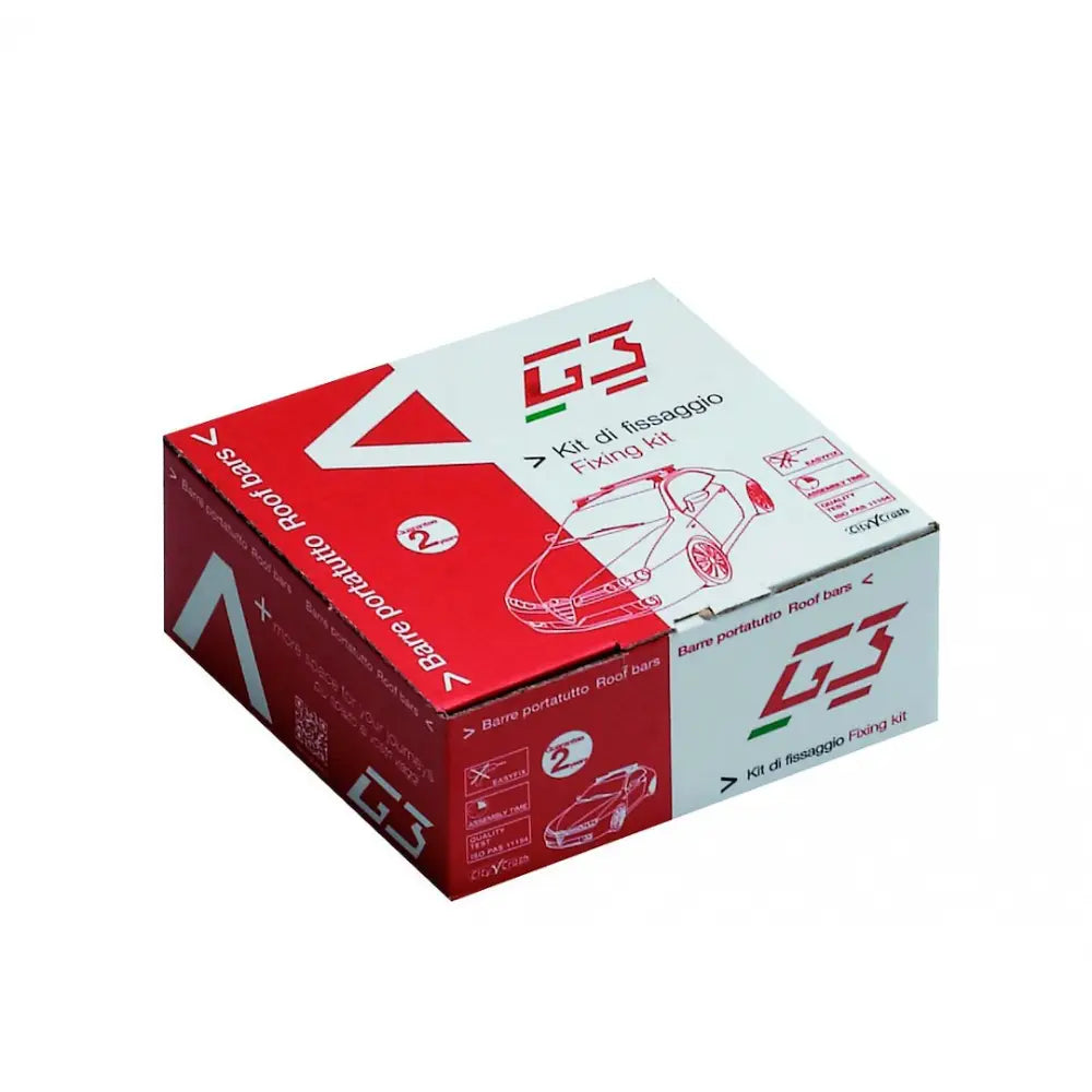 G3 S.P.A No Supplier Warranty Roof Rack Cross Bar Mounting Kit 68.027 - Fixing Minimum Pcs