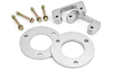 Silver metal car parts for G30LL1 Trailfx leveling kit on 2007-2018 GM 1500 2WD
