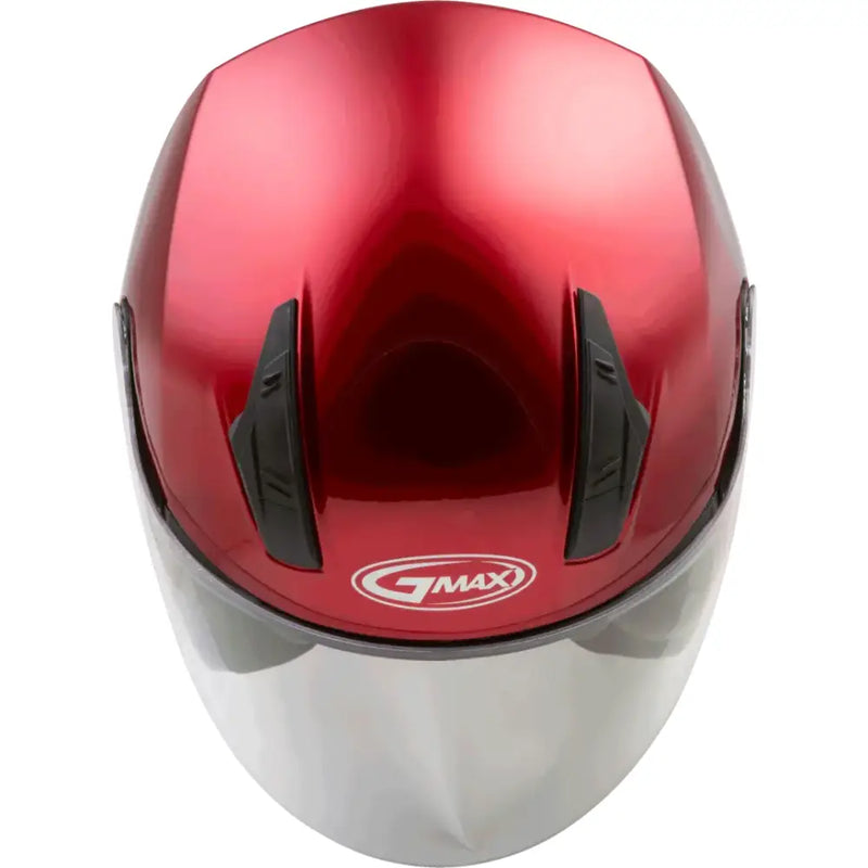 G317099N Of 17 Open Face Helmet Candy Red 3x - OF-17