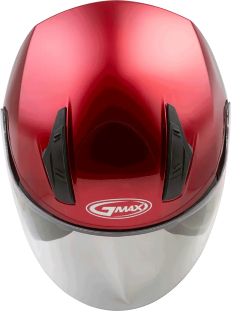 G317099N Of 17 Open Face Helmet Candy Red 3x - OF-17