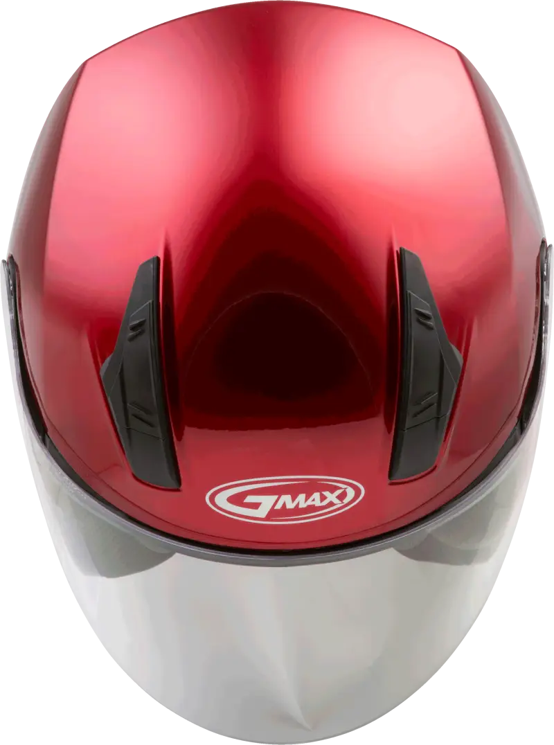G317099N Of 17 Open Face Helmet Candy Red 3x - OF-17