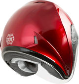 G317099N Of 17 Open Face Helmet Candy Red 3x - OF-17