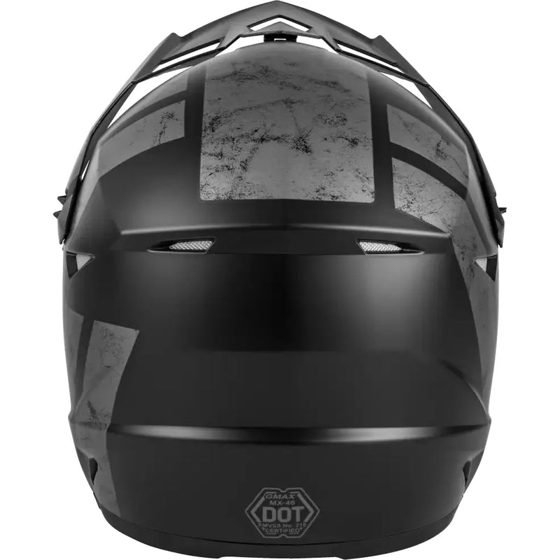 G3464507 Mx 46 Off Road Dominant Helmet Matte Black/Grey Xl - MX-46