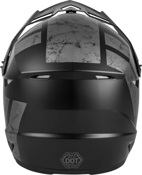 G3464507 Mx 46 Off Road Dominant Helmet Matte Black/Grey Xl - MX-46