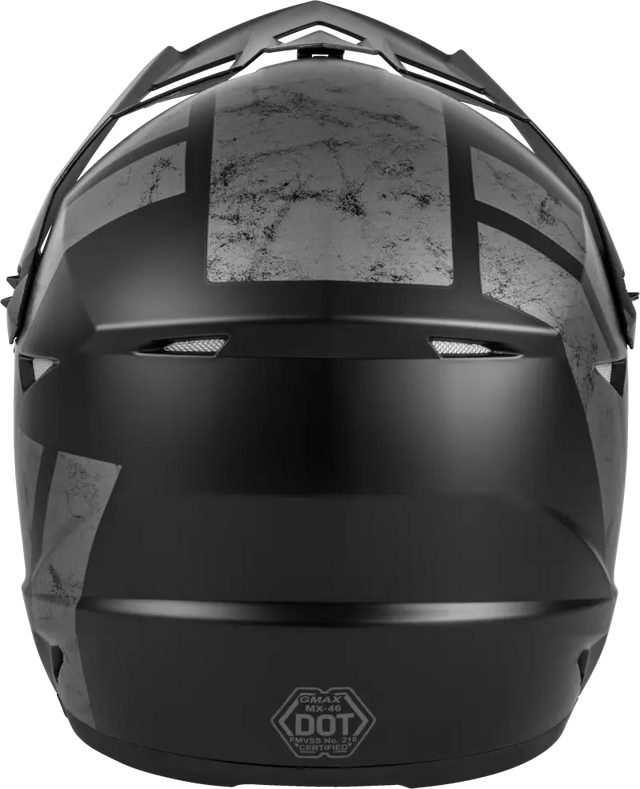 G3464507 Mx 46 Off Road Dominant Helmet Matte Black/Grey Xl - MX-46