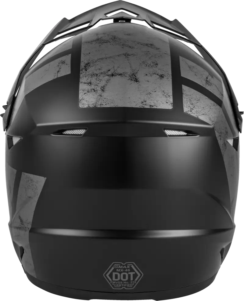 G3464507 Mx 46 Off Road Dominant Helmet Matte Black/Grey Xl - MX-46