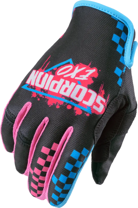 G42-037 Scorpion Exo Air-Stretch Gloves Tagger Glove Black 2X - RV and Auto Parts