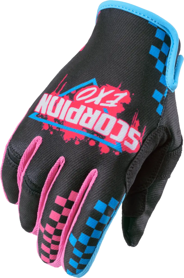 G42-037 Scorpion Exo Air-Stretch Gloves Tagger Glove Black 2X - RV and Auto Parts