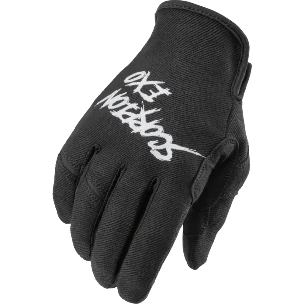 G46-033 Scorpion Exo Air-Stretch Gloves Grind Black/White Sm - RV and Auto Parts