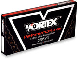 G525SX3-114 Vortex Chain Sx3 X-Ring 525-114L Gld - RV and Auto Parts