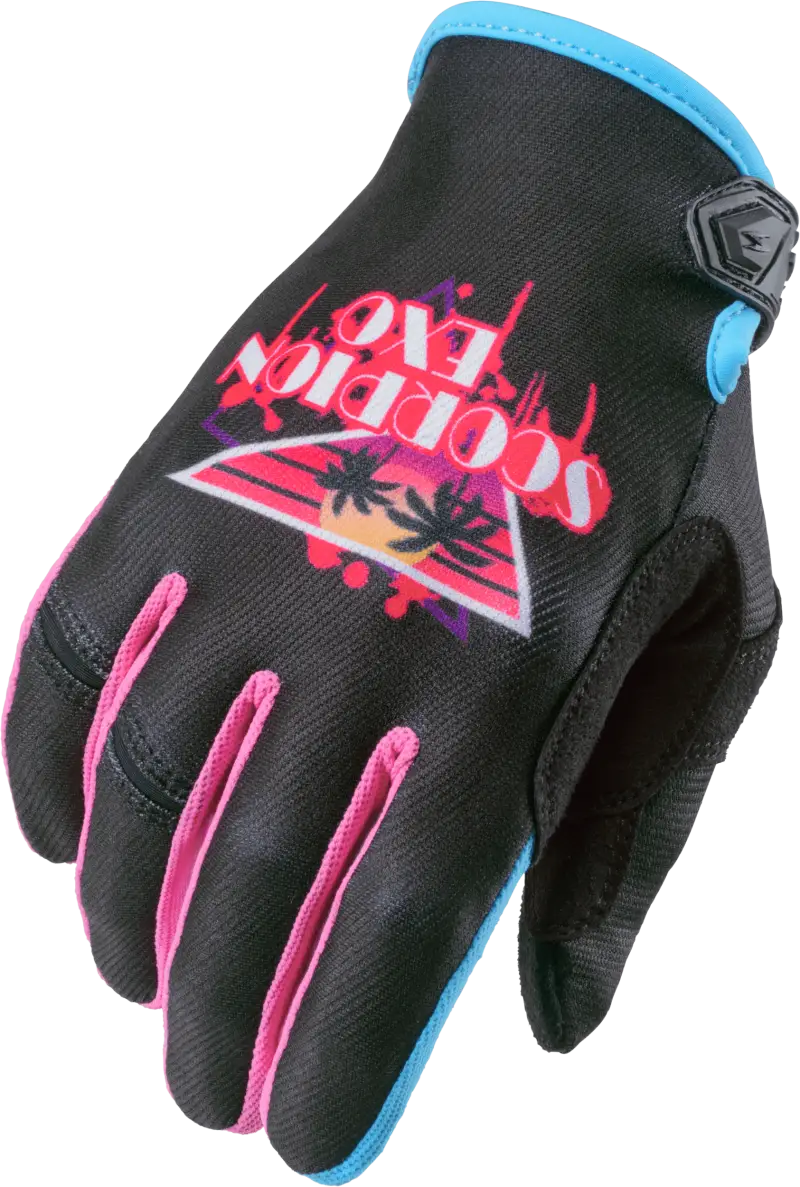G71-036 Scorpion Exo Moto-Flex Gloves Sunset Black Xl - RV and Auto Parts