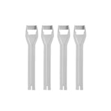 Gaerne 4758-004 Sg-22 Long Straps 4/Pk White - Replacement Parts