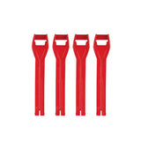 Gaerne 4758-005 Sg-22 Long Straps 4/Pk Red - Replacement Parts
