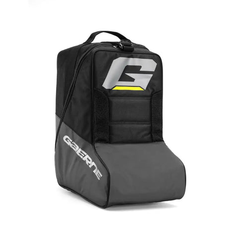 Sleek black Gaerne boot bag for riding boots delivery and storage