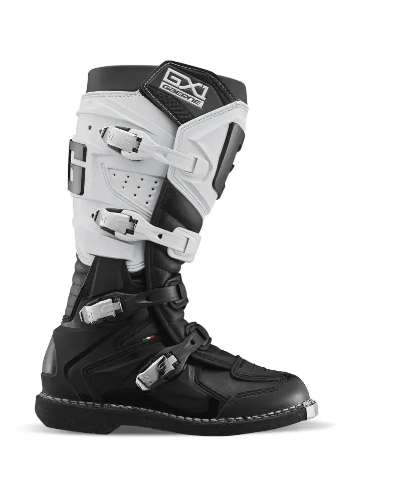 Gaerne GX1 Boot White/Black Size - 8 - Apparel