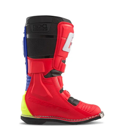 Gaerne GX1 Boot Red Multi Size - 13 - Gaerne