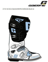 Sg12 Le Boots Blk/Wht/Carolina Blue Sz 08 - GAERNE