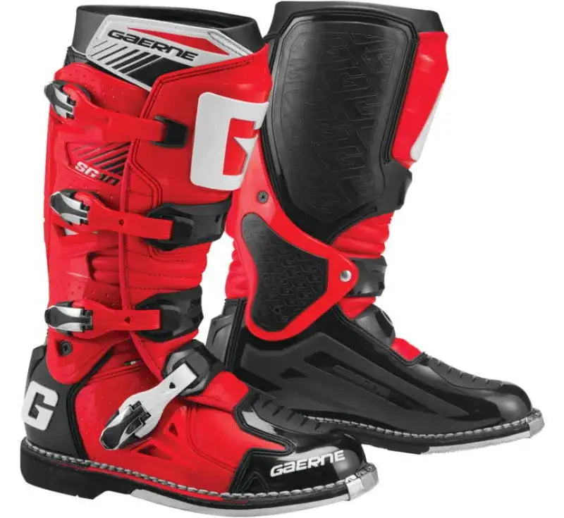 Gaerne SG10 Boot Red/Black Size - 13 - Apparel