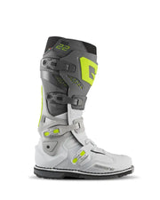 Gaerne SG22 boot in anthracite white grey with buckles, size 12 motocross gear