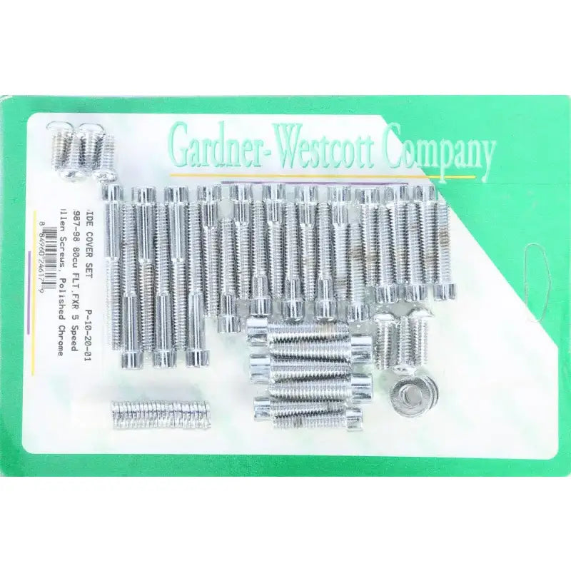 Gardnerwestcott P-10-18-08 Primary Cover Set Polished 99-06 Dyna And 00-06 Softail - Hardware/Fasteners/Fittings