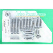 Gardnerwestcott P-10-18-08 Primary Cover Set Polished 99-06 Dyna And 00-06 Softail - Hardware/Fasteners/Fittings