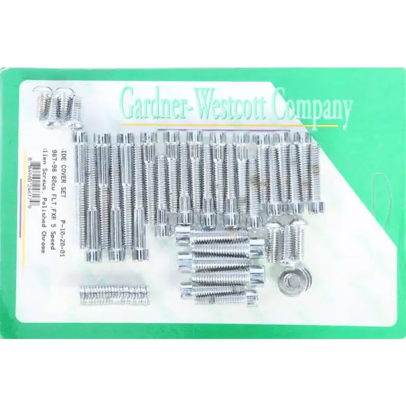 Gardnerwestcott P-10-18-08 Primary Cover Set Polished 99-06 Dyna And 00-06 Softail - Hardware/Fasteners/Fittings