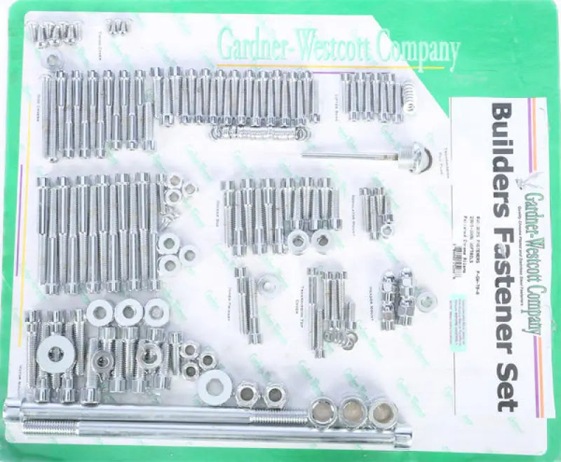 Gardnerwestcott P-GW-97-A Big Twin Builder Set 96-98 Evo Touring Models - Hardware/Fasteners/Fittings