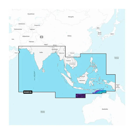 Garmin Carto 010C121300 Indian Ocean & South China Sea Garm Quality marine cartography from Garmin Carto