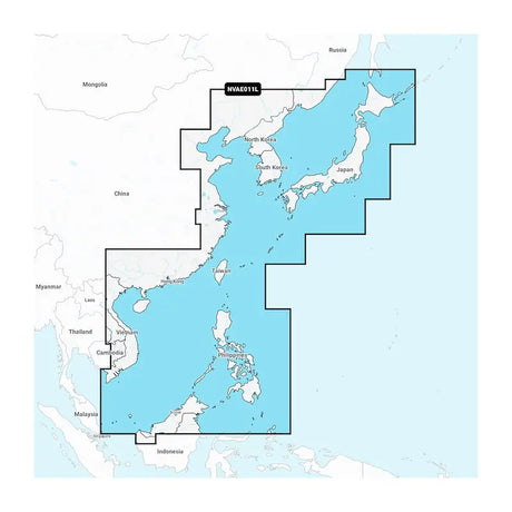 Garmin Carto 010C121400 China Sea & Japan Garmin Navionics Quality marine cartography from Garmin Carto