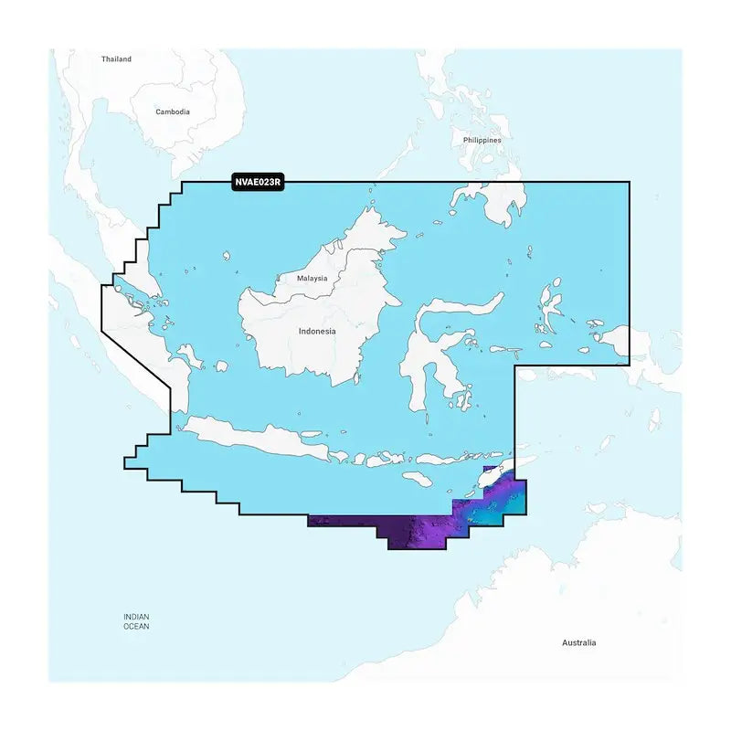 Garmin Carto 010C122100 Java & Borneo Garmin Navionics Visi Quality marine cartography from Garmin Carto
