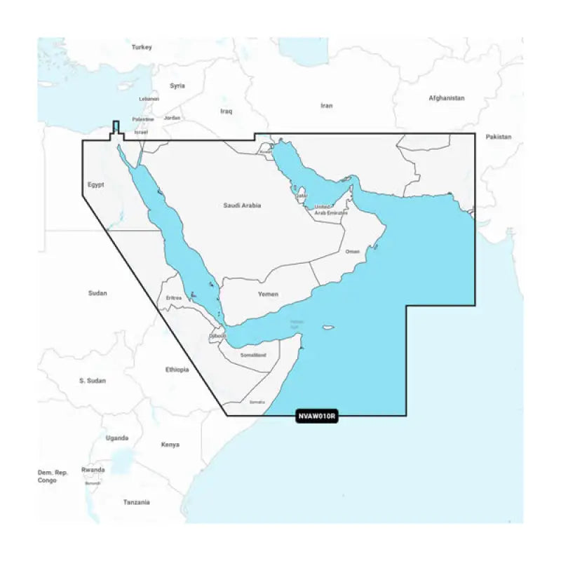 Garmin Carto 010C122900 The Gulf & Red Sea Garmin Navionics Quality marine cartography from Garmin Carto