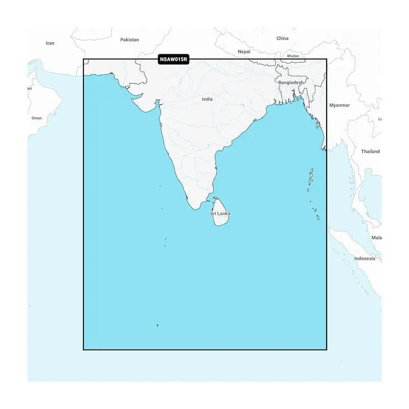 Garmin Carto 010C123020 Indian Subcontinent Garmin Navionic Quality marine cartography from Garmin Carto