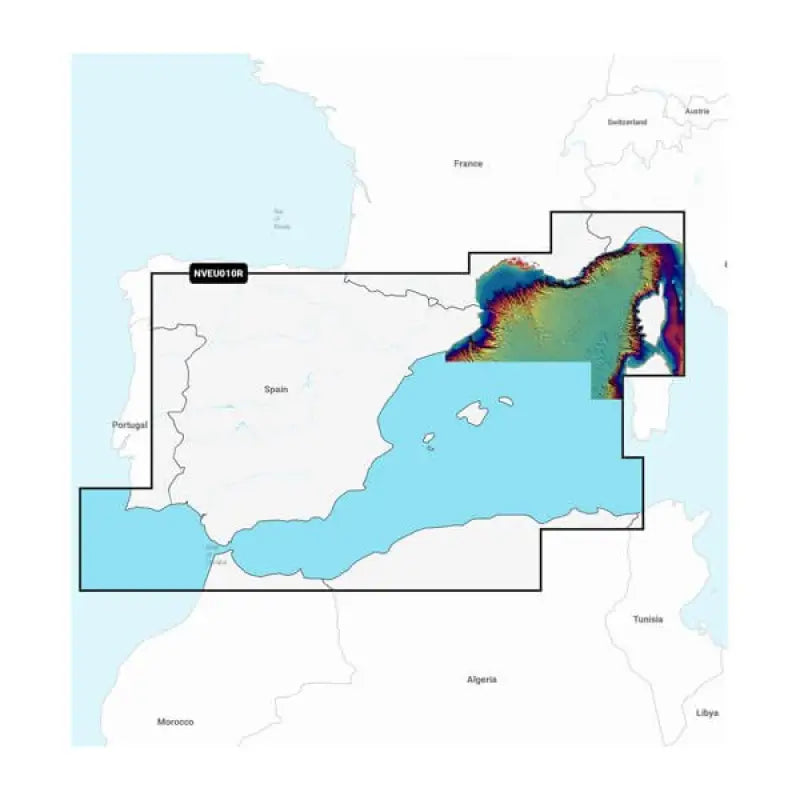 Garmin Carto 010C123700 Spain Mediterranean Coast Garmin N Quality marine cartography from Garmin Carto