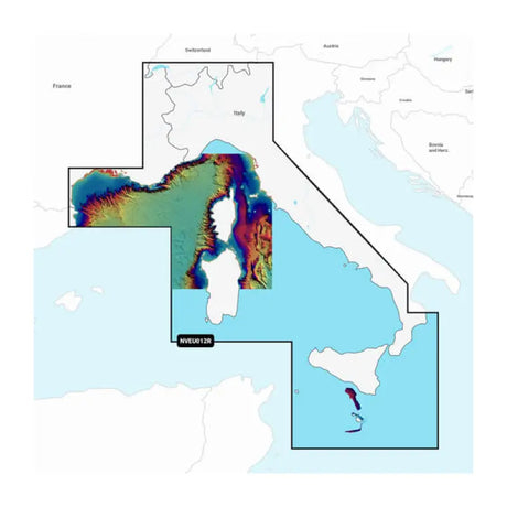 Garmin Carto 010C123800 Mediterranean Sea Cen. & West Garm Quality marine cartography from Garmin Carto