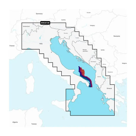 Garmin Carto 010C123900 Italy Adriatic Sea Garmin Navionic Quality marine cartography from Garmin Carto