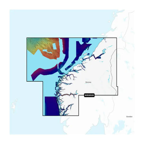 Garmin Carto 010C125100 Norway Sognefjord - Svefjorden Gar Quality marine cartography from Garmin Carto