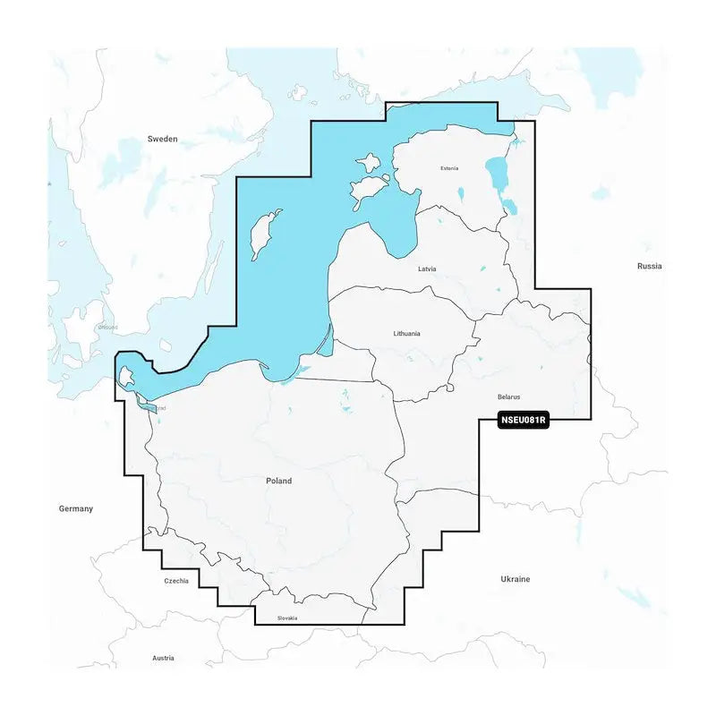 Garmin Carto 010C126020 Baltic Sea East Coast Garmin Navio Quality marine cartography from Garmin Carto